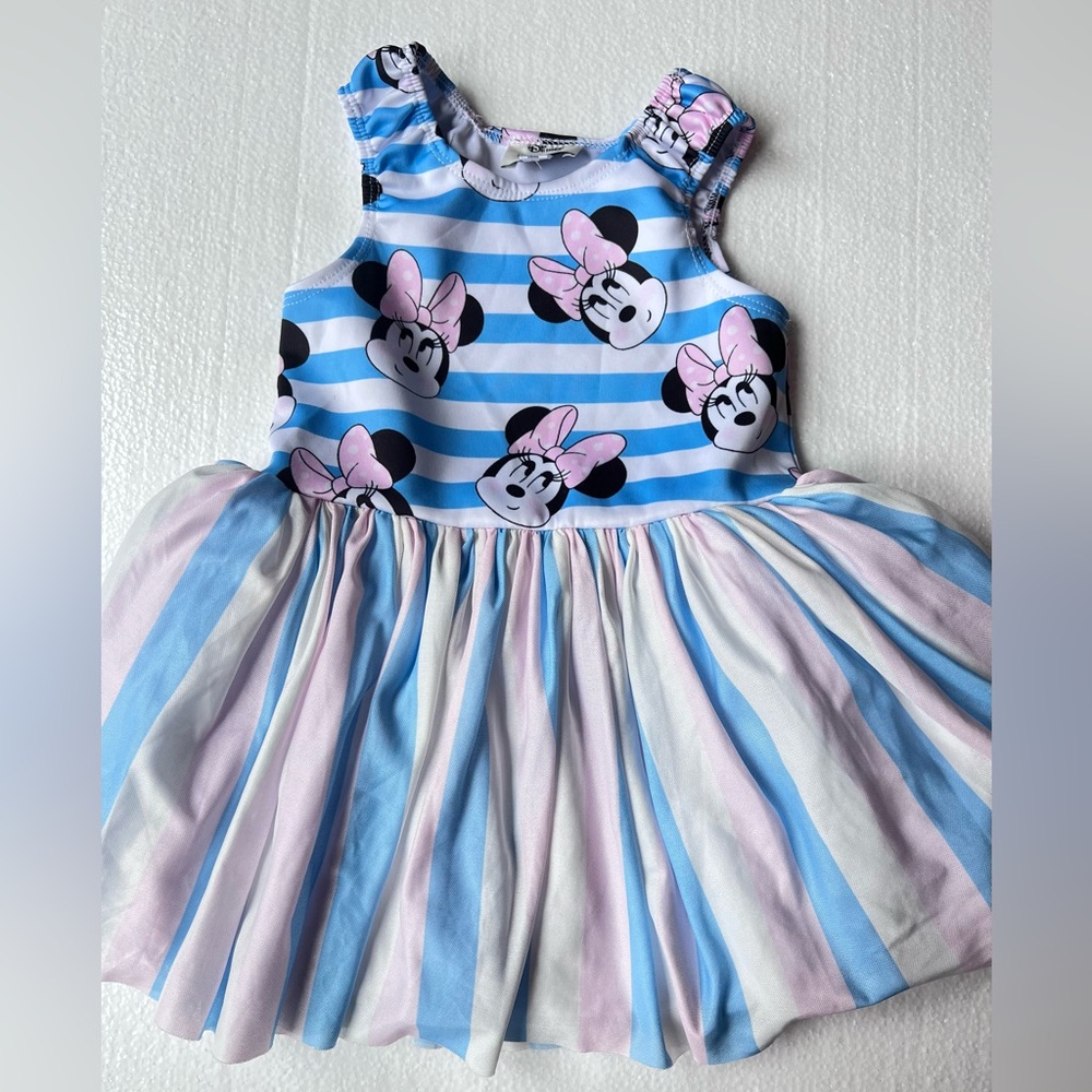 Pippa and Julie Striped Minnie Dress